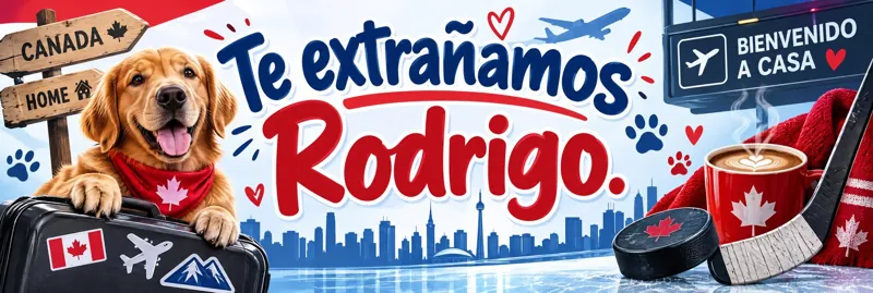 Banner de Rodrigo hecho en Studio Be Party
