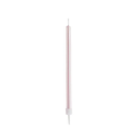 Candles & holders pink skinny C/12