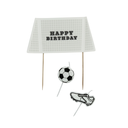 Cake Topper goal cake topper & candle set