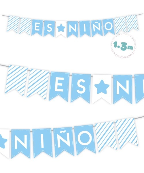 Banderin Es Niño