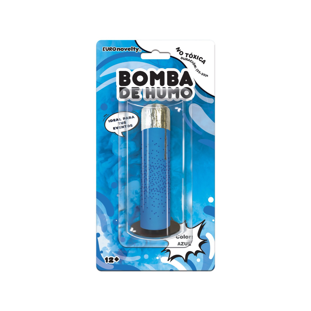 Bomba Humo Azul