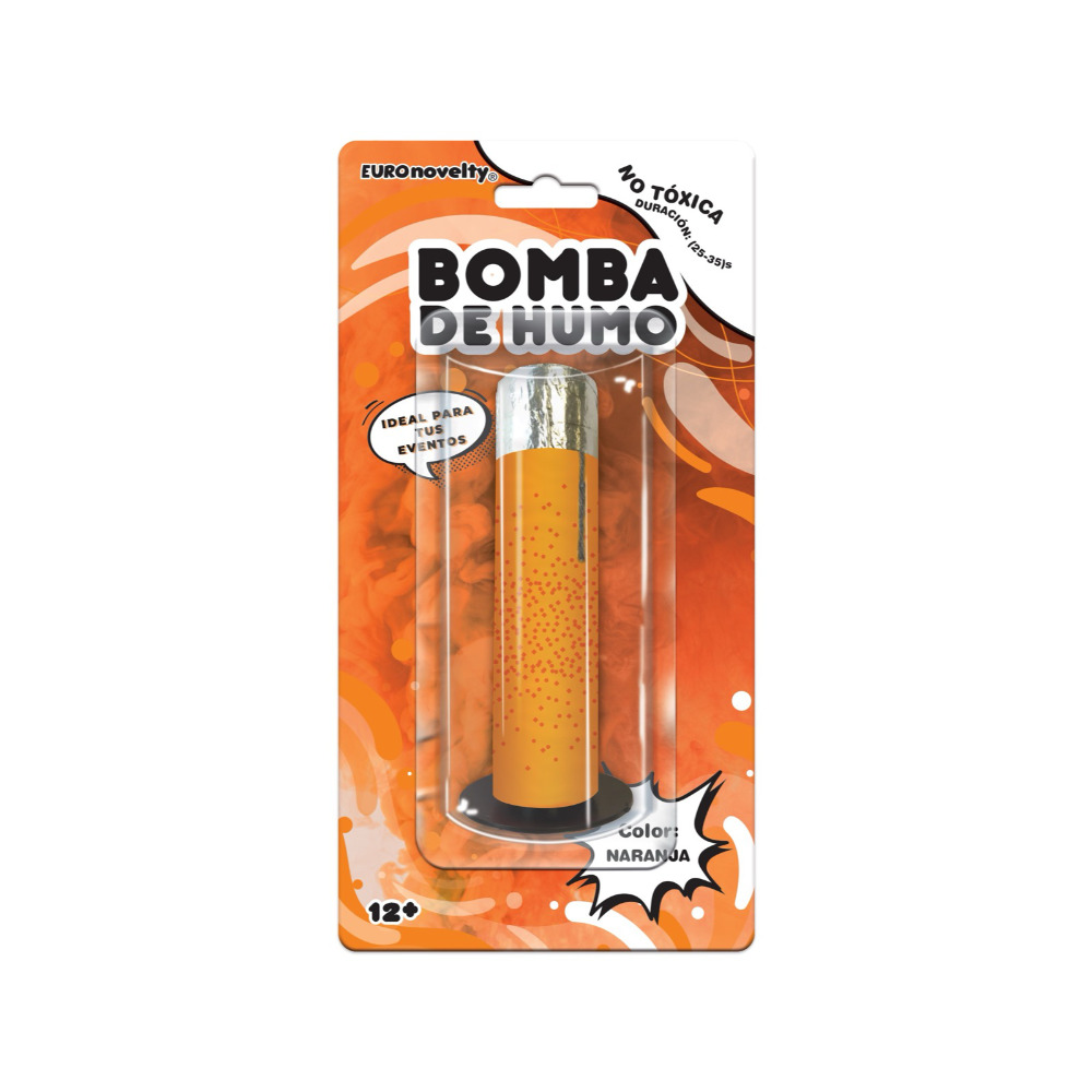 Bomba Humo Naranja