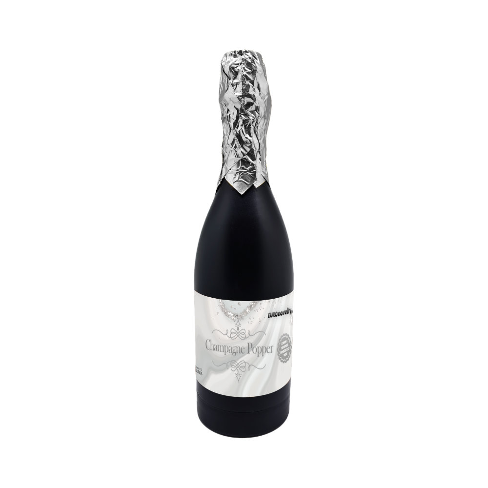 Champagne Popper 30 cm Plata
