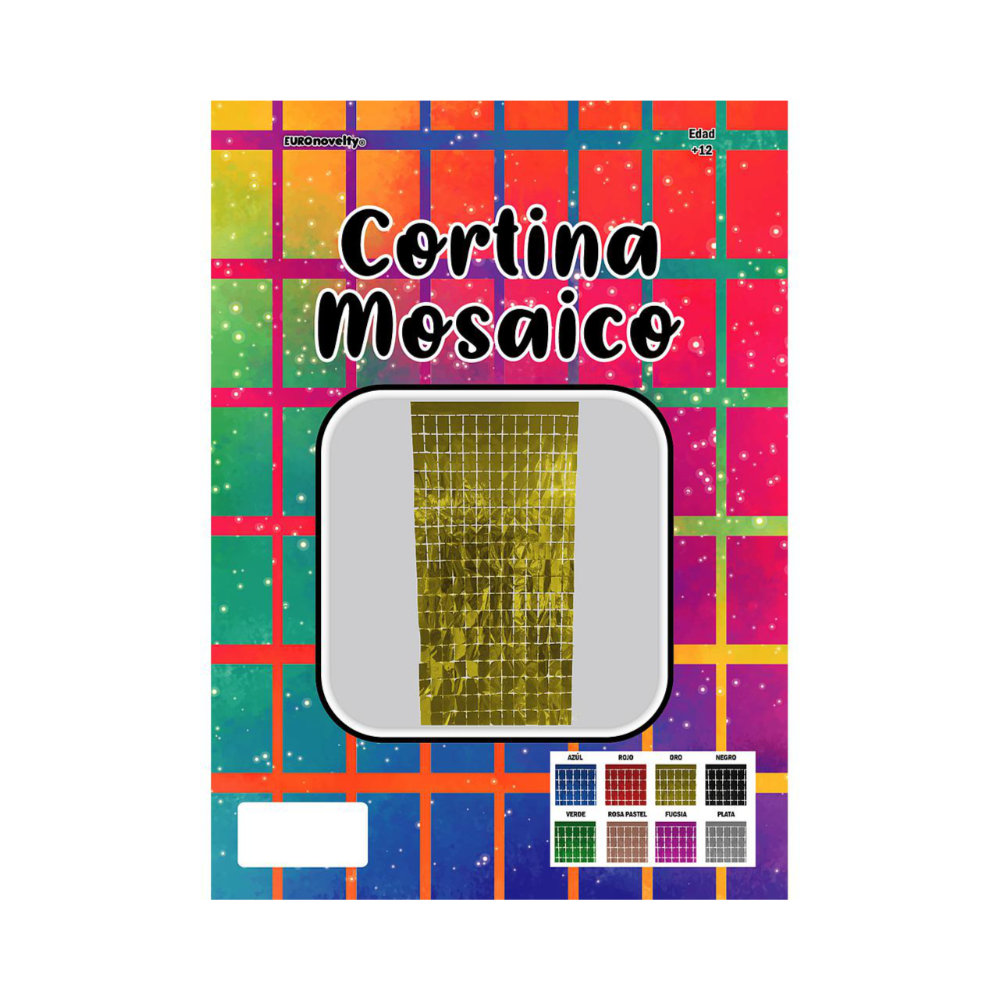 Cortina Mosaico Oro