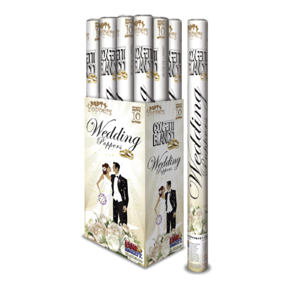 Popper 60cm Wedding