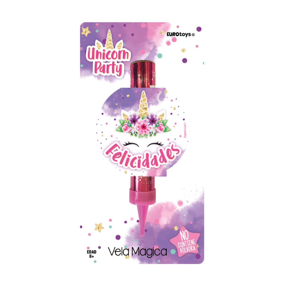 Vela Magica Unicornio