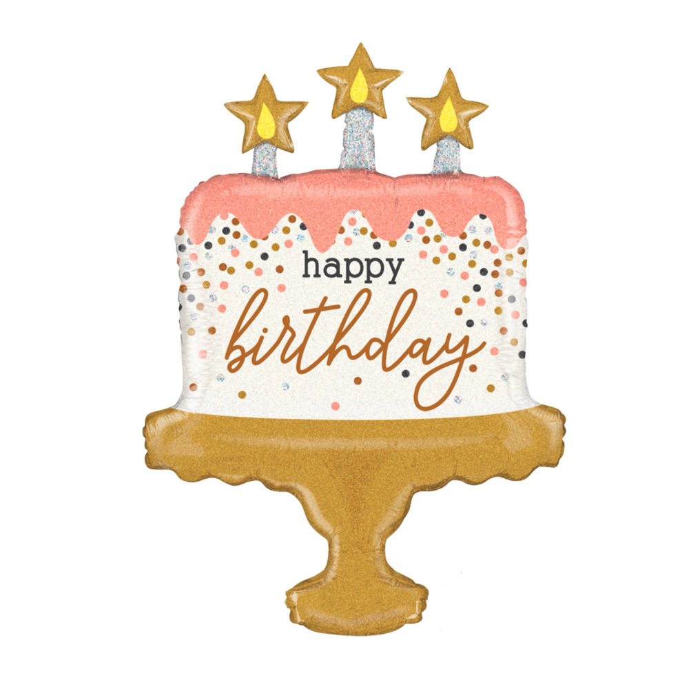 HB201 Birthday Cake Confetti 26"