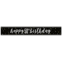 Glitz Black Prism Banner 9ft 50s