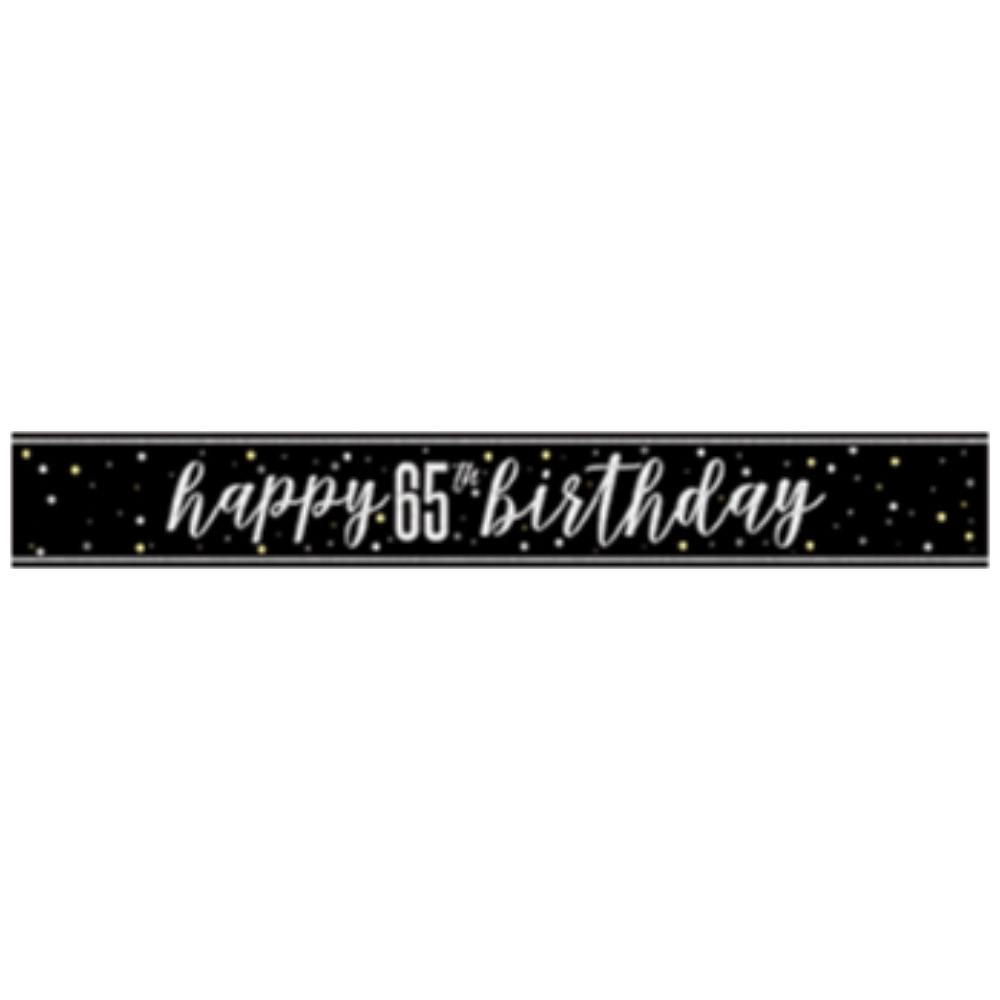 Glitz Black Prism Banner 9ft 65s