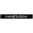 Glitz Black Prism Banner 9ft 90s