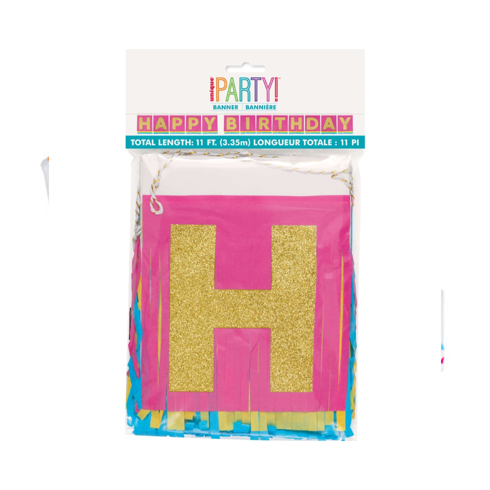 Tissue Banner Bright Triangle