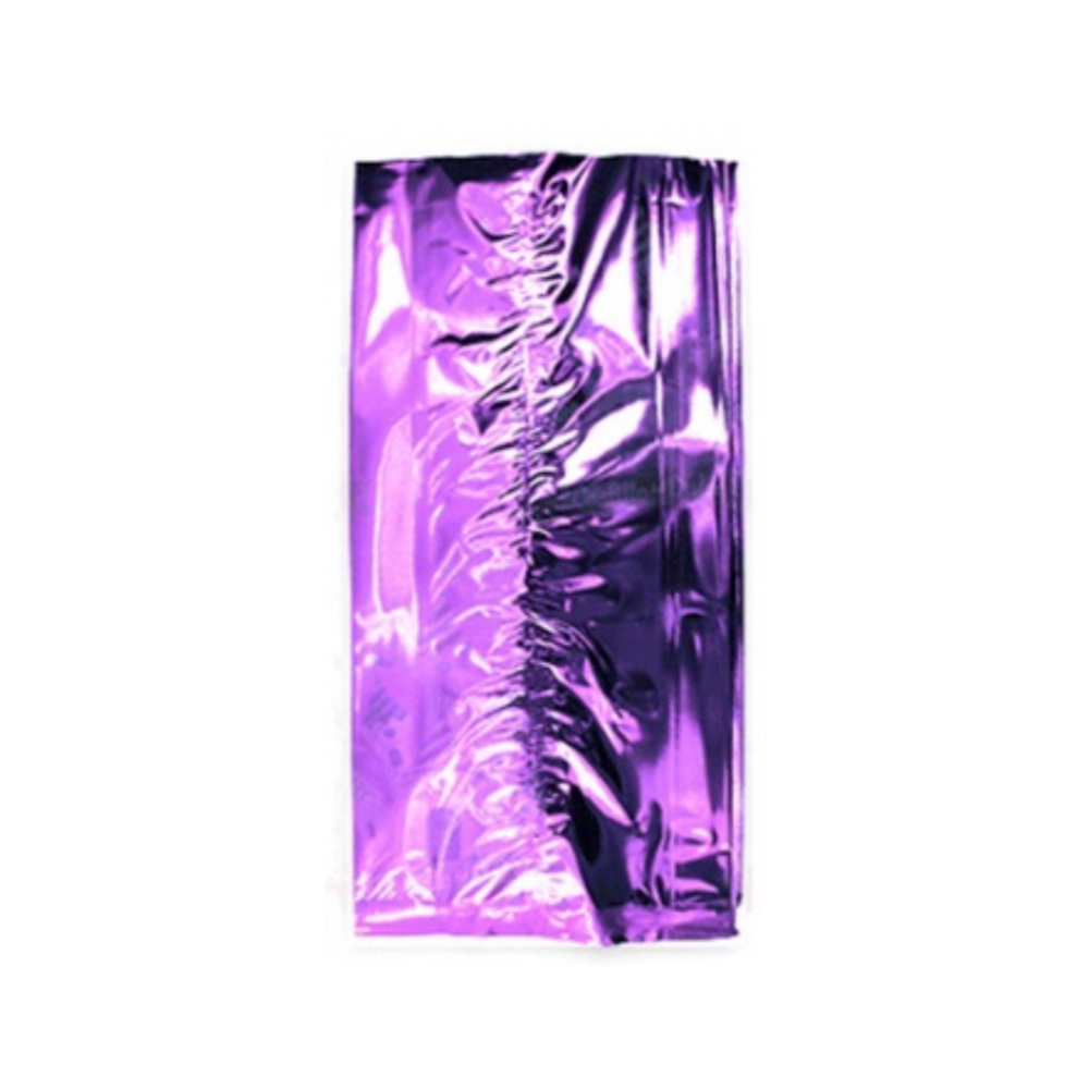 Bolsa Celofan Morado Metalizado 25pz