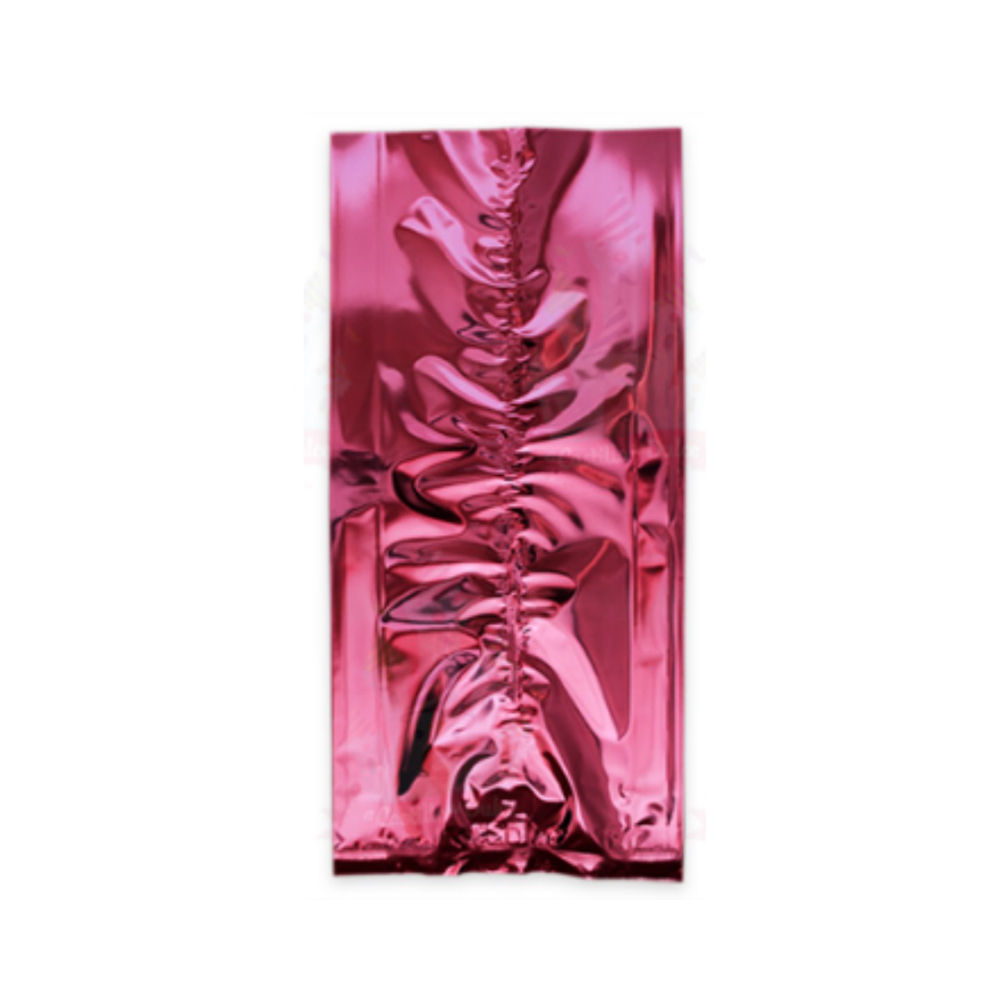Bolsa Celofan Rosa Solido Metalizado 25pz