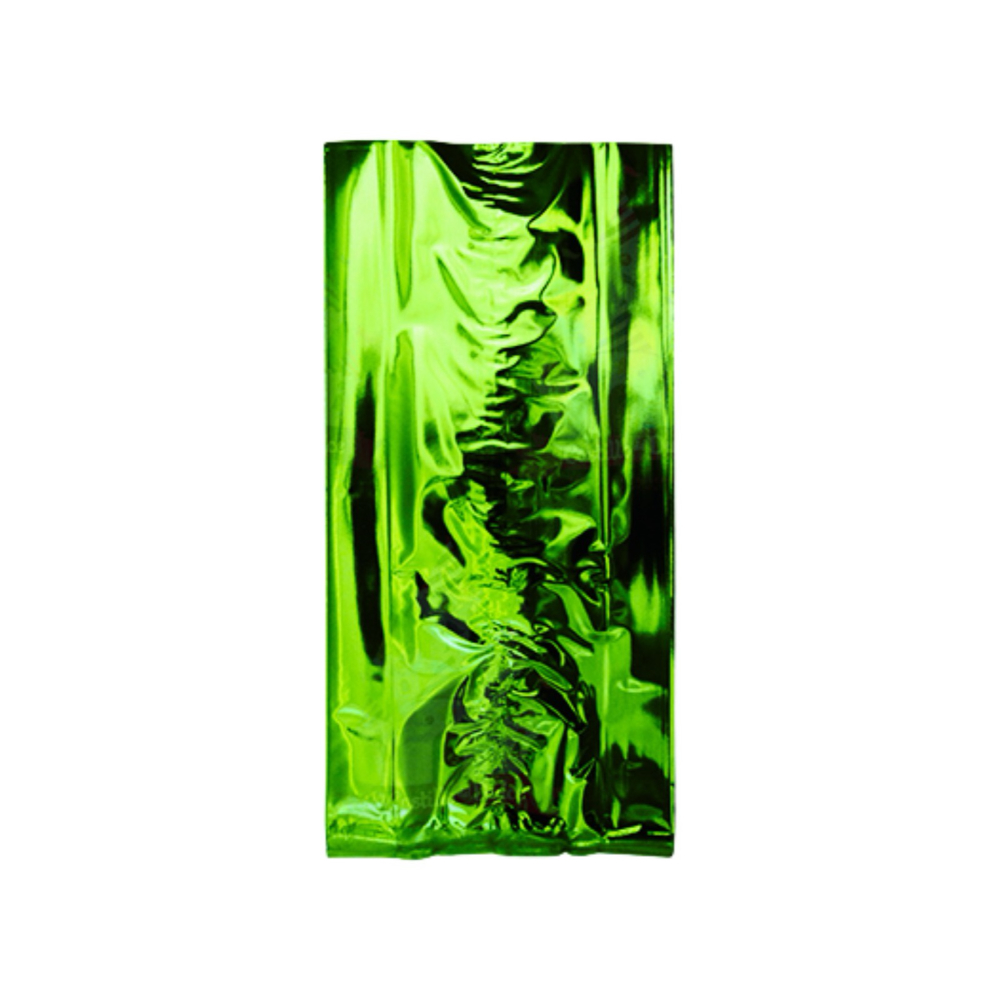Bolsa Celofan Verde Metalizado 25pz