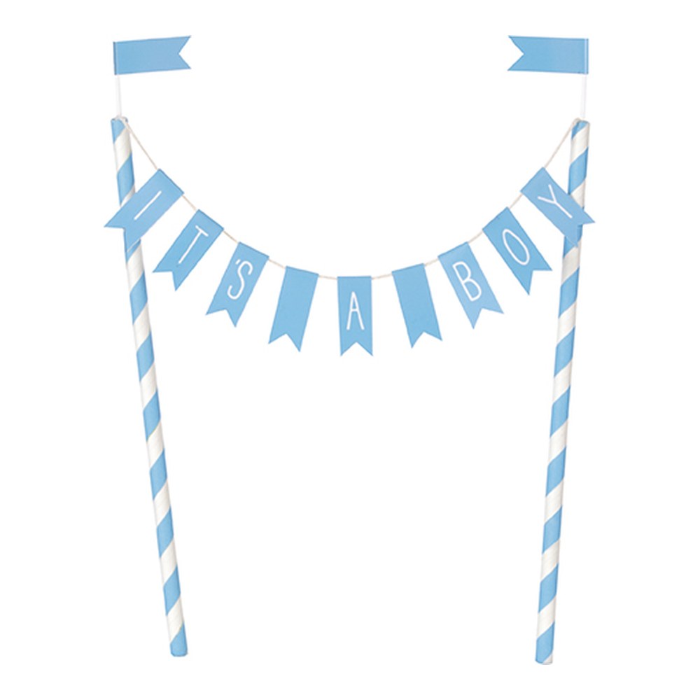 Decoración Para Pastel Baby Boy