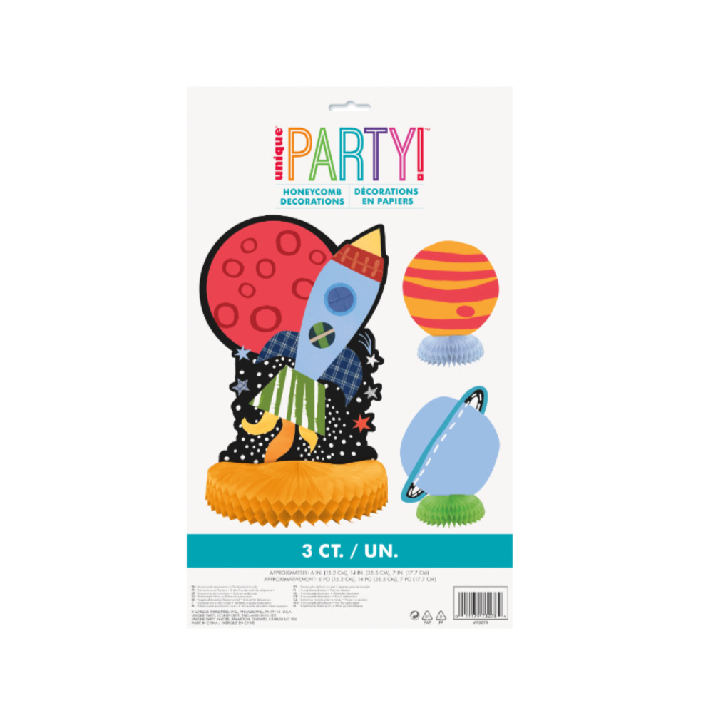 Centro de Mesa Outer Space 3pz