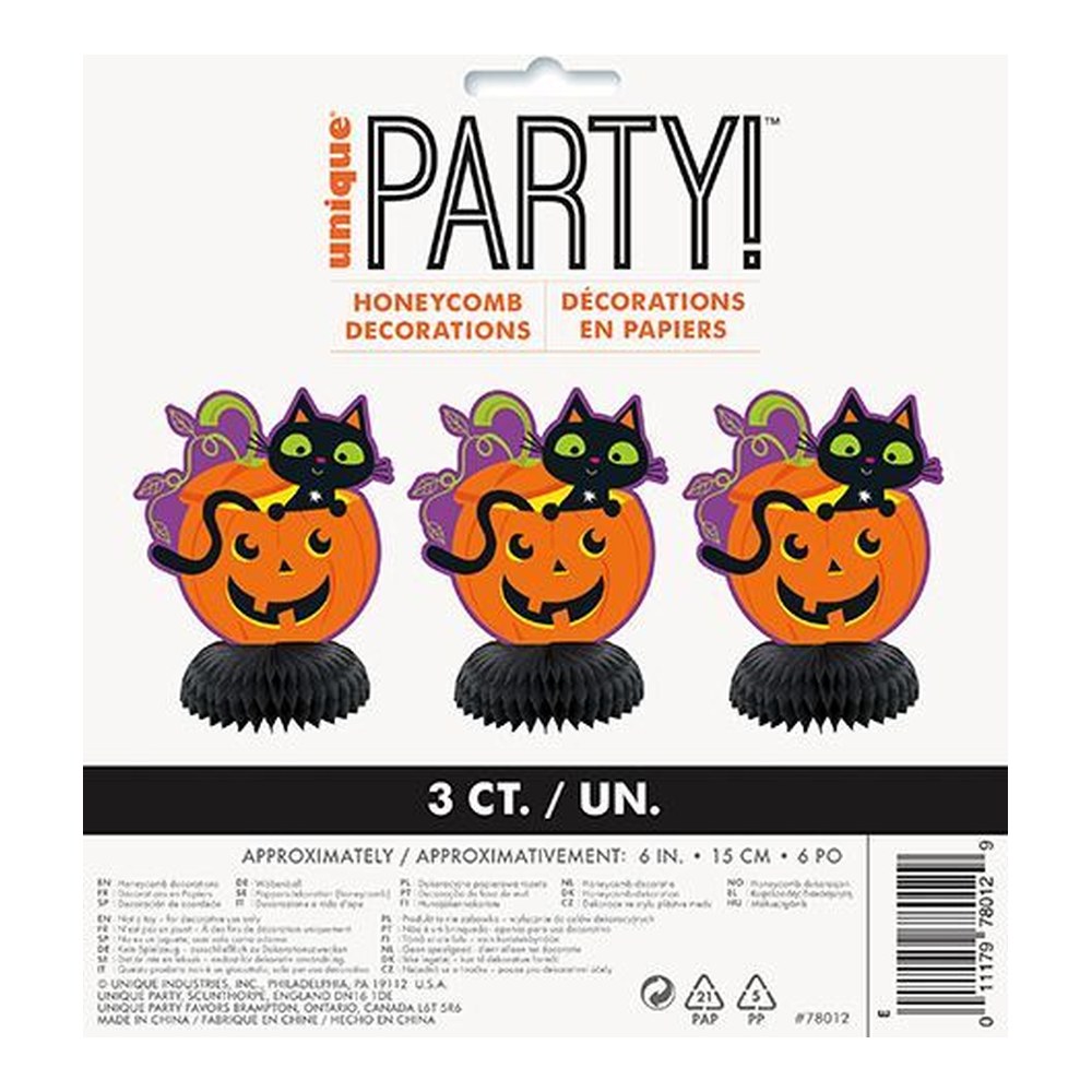 Mini Honeycomb Cat Pumpkin  Dec C/3