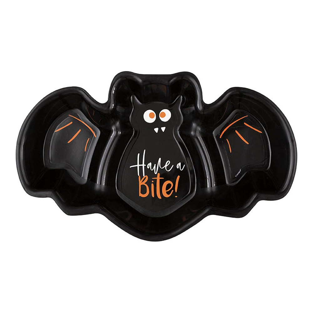 Bats Boos Halloween Tray