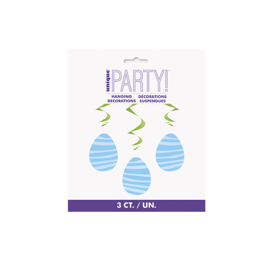 Hng Swirl Colorful Gingham Easter