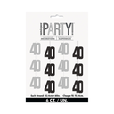 Glitz Black 40 Hanging Dec