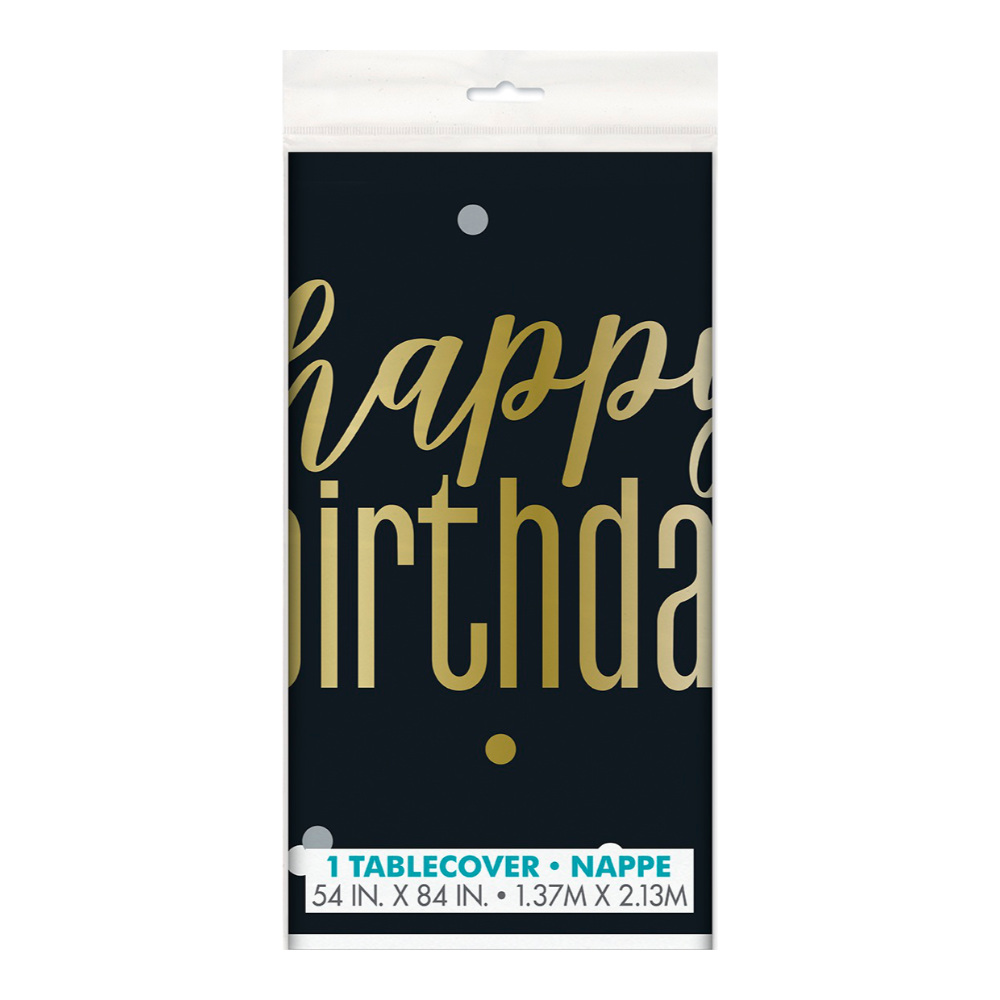 Mantel Metallic Happy Birthday