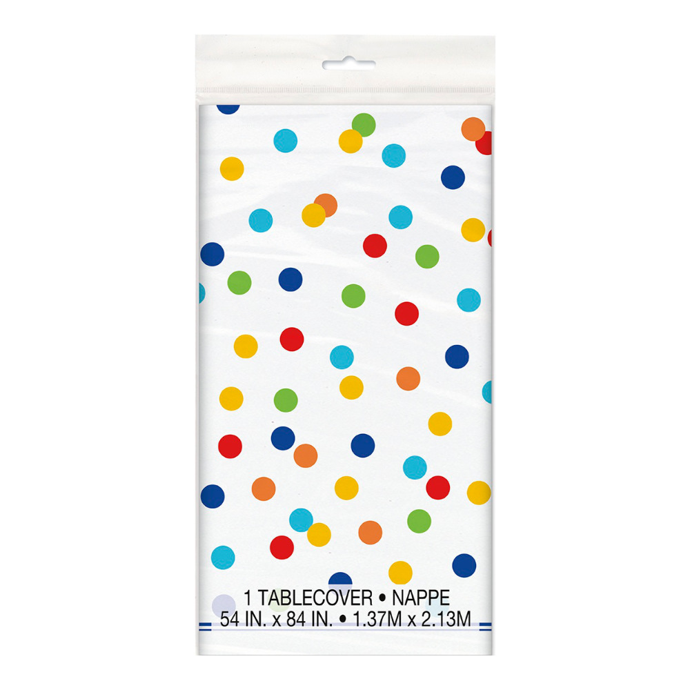 Mantel Rainbow Polka Dots