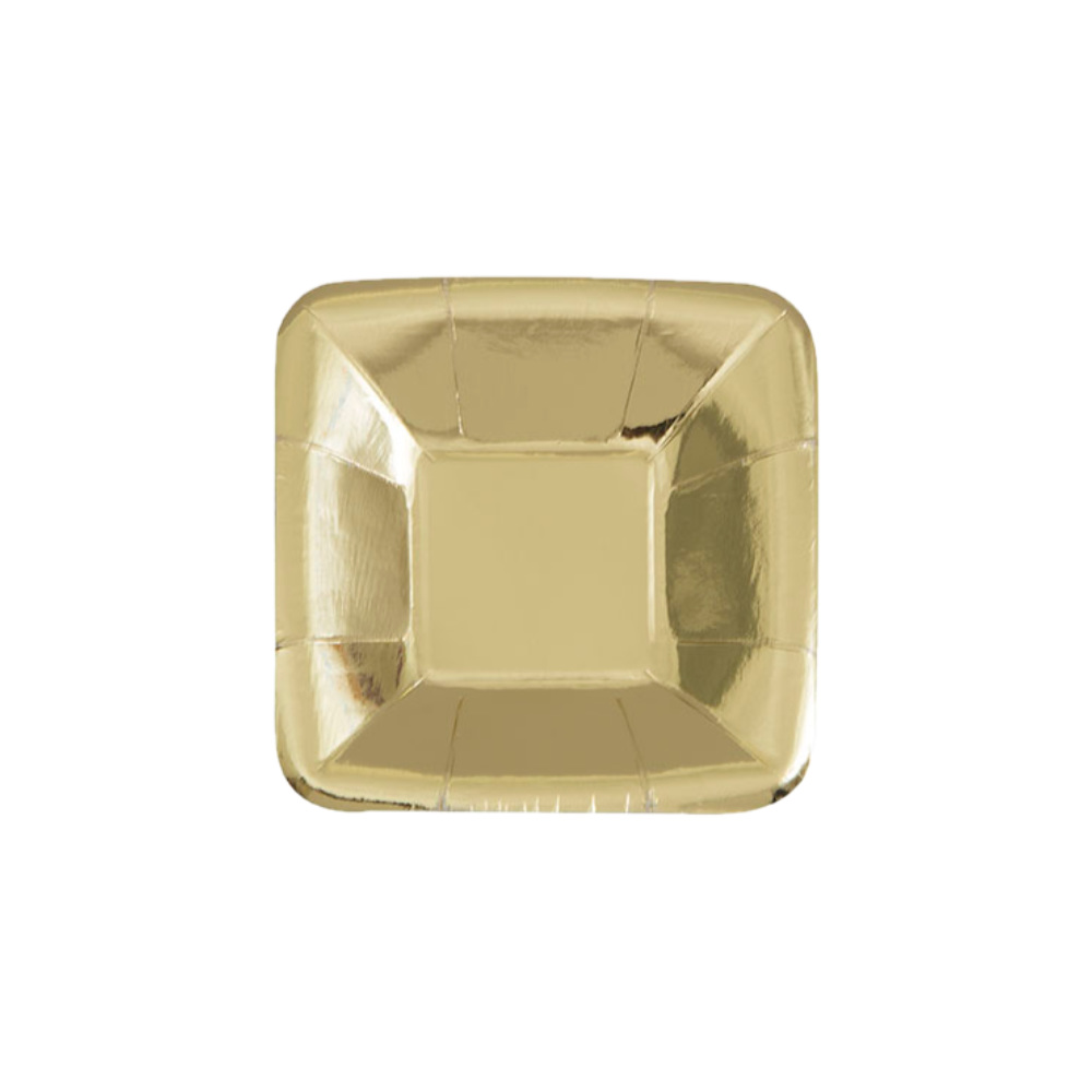 Plato 5 Foil Gold 8pz