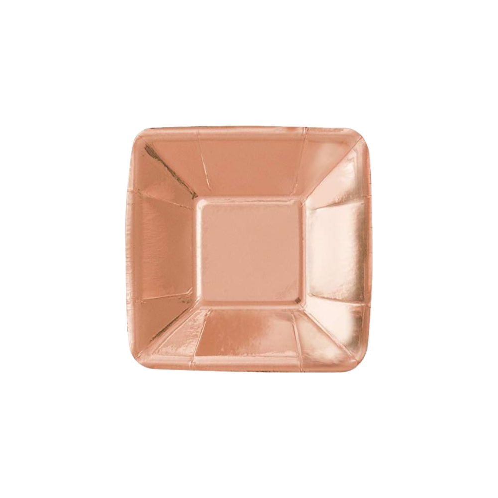 Plato 5 Foil Rose Gold 8pz