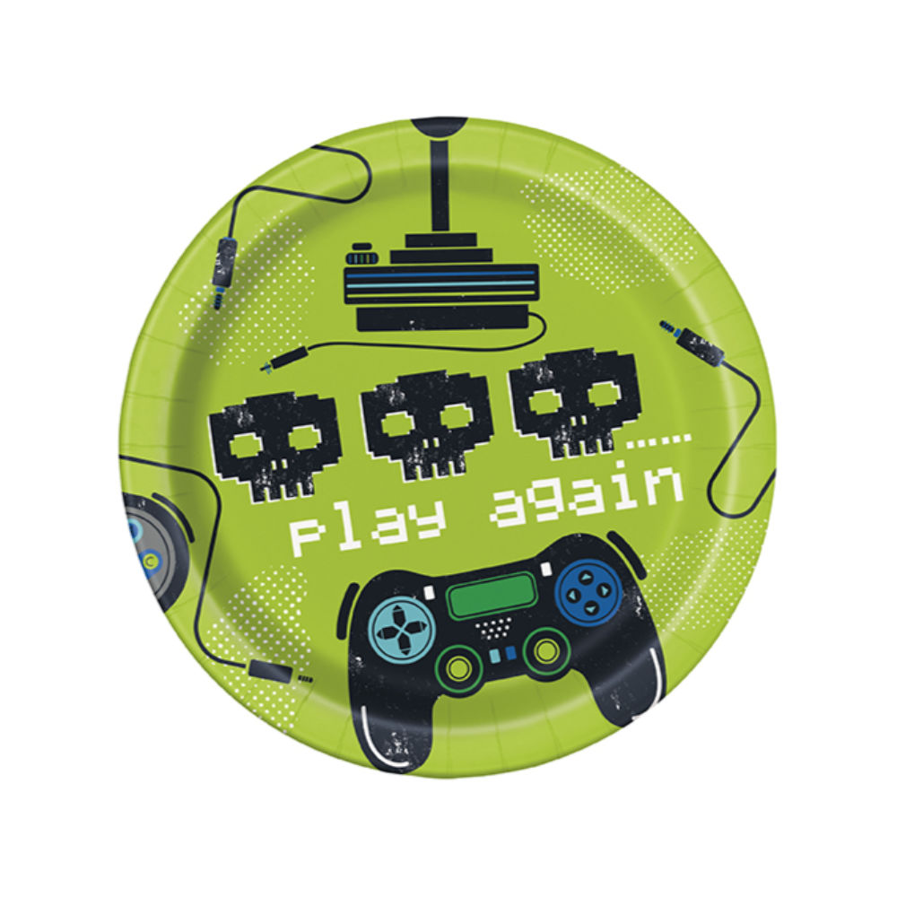 Plato 7 Game Bday 8pz