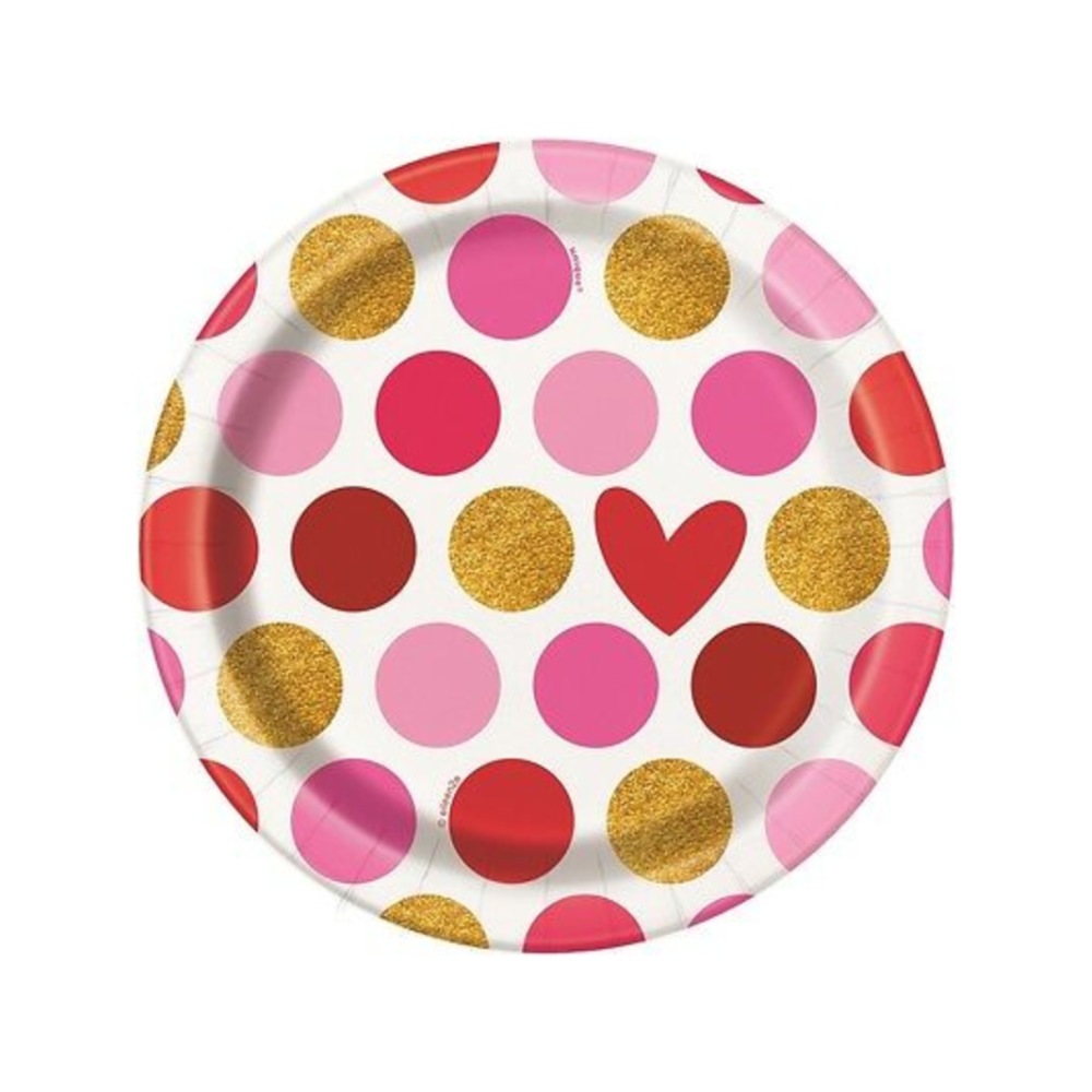 Plato 7 Happy Valentine's 8pz