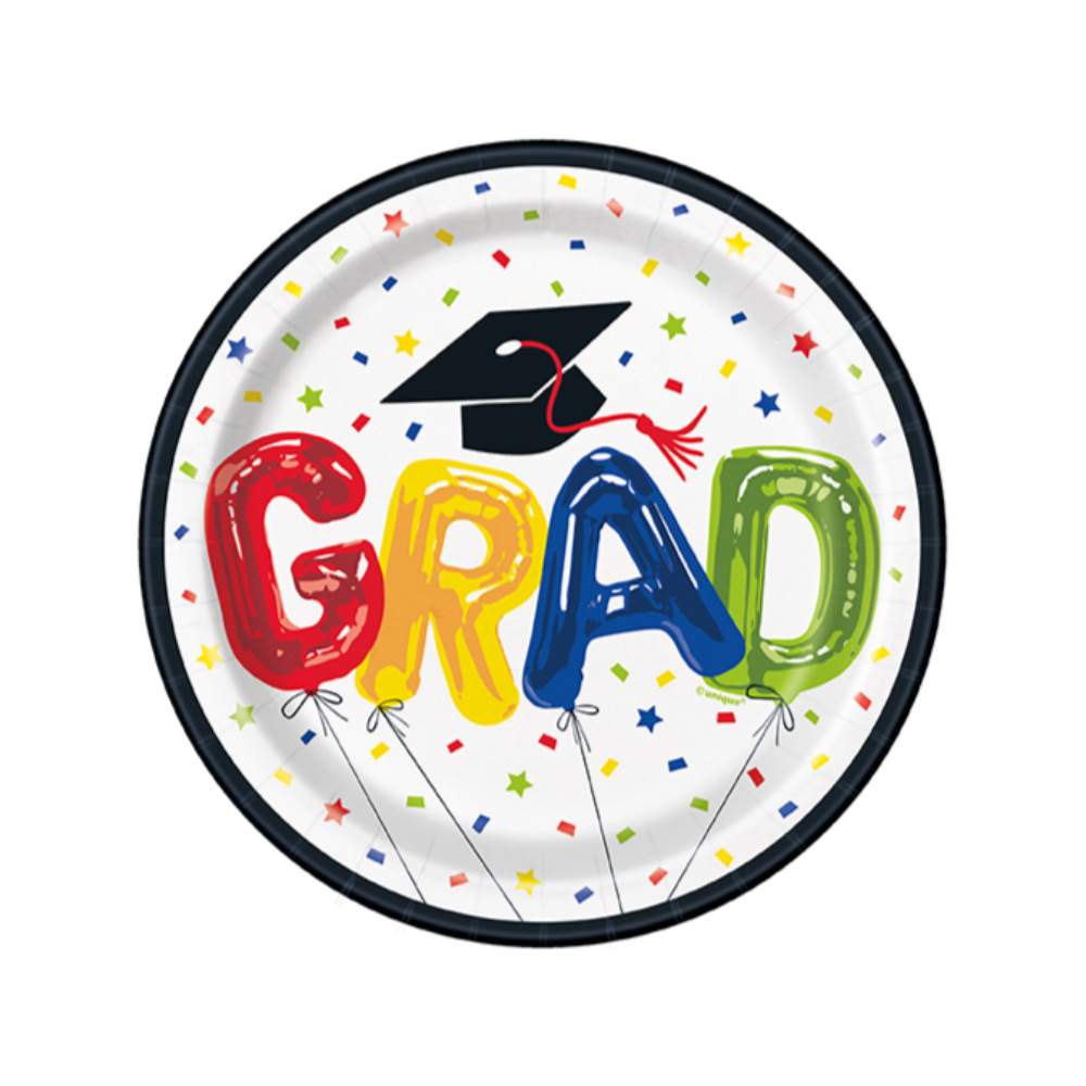 Plato 7 Letter Ballon Grad 8pz