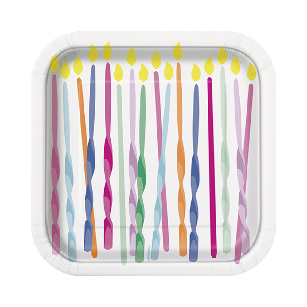 Plato 7 Pink Sprinkles 8pz