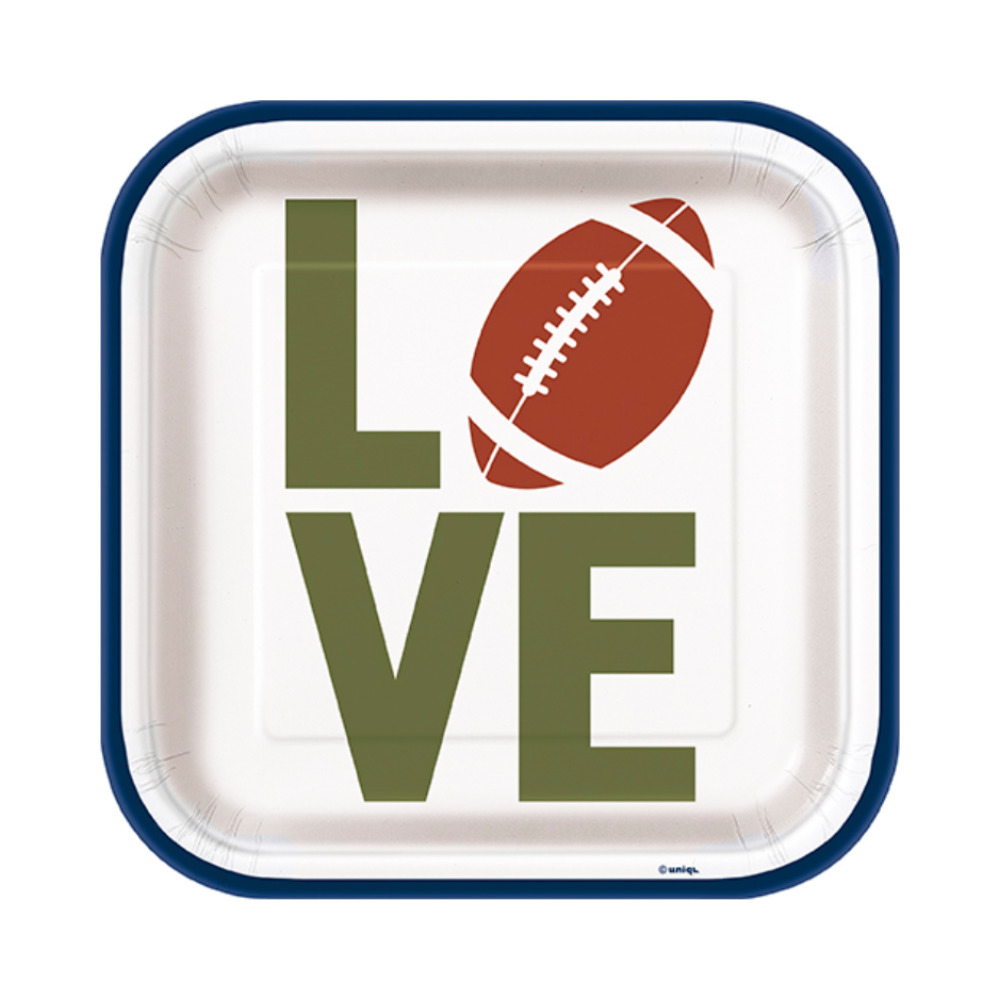 Plato 7 Sq Tailgate Football 8pz