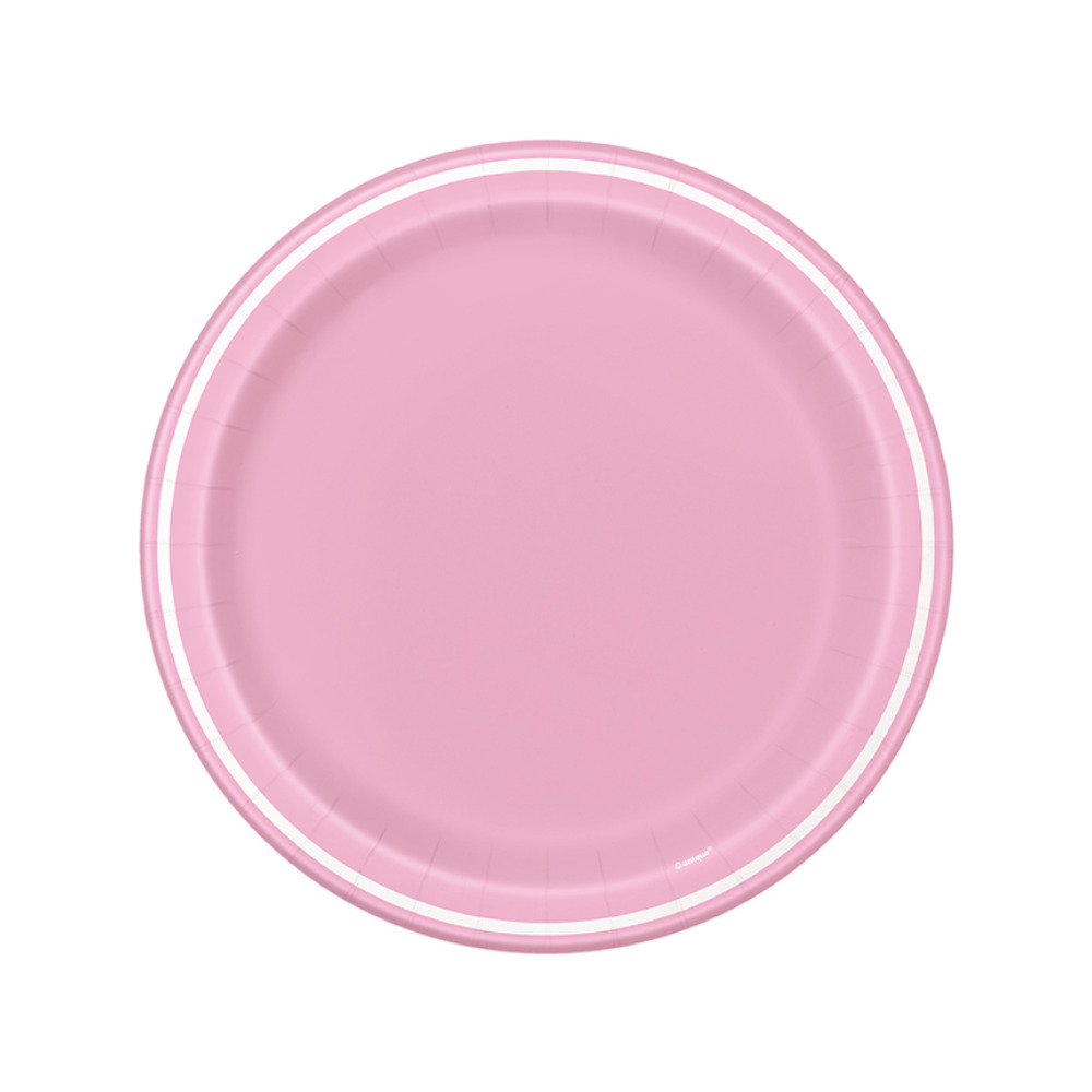 Plato 7 Striped Lovely Pink 8pz
