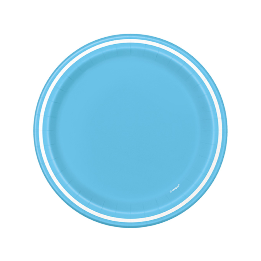 Plato 7 Striped Powder Blue 8pz