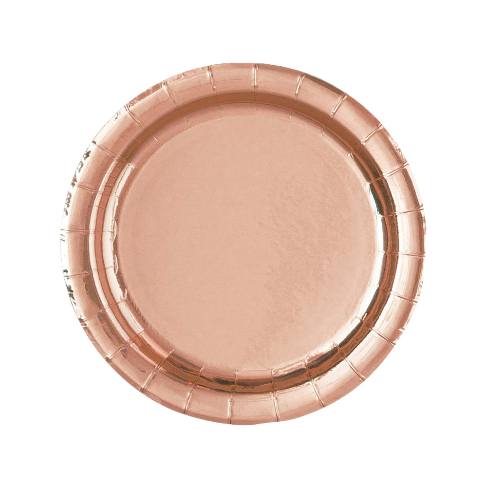Plato 7 Foil Rose Gold 8pz