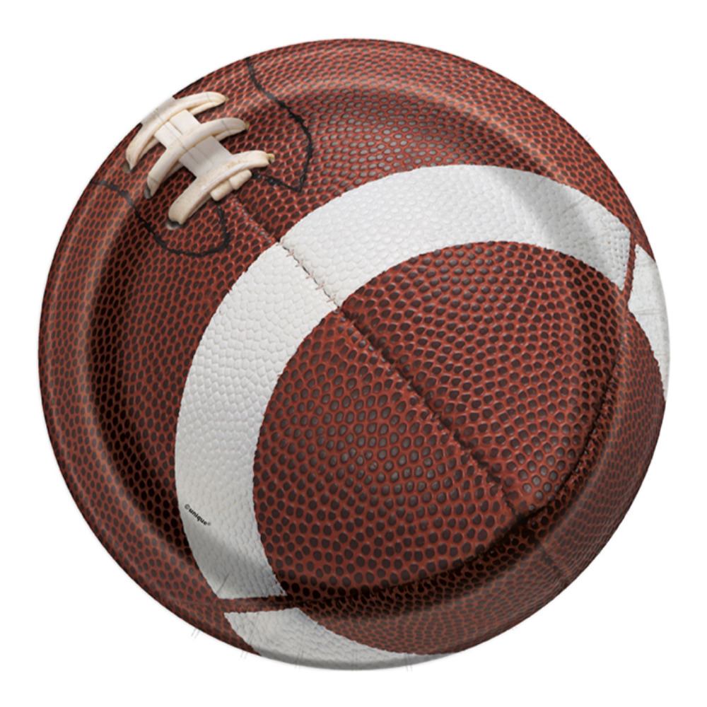 Plato 9 Football Party 8pz