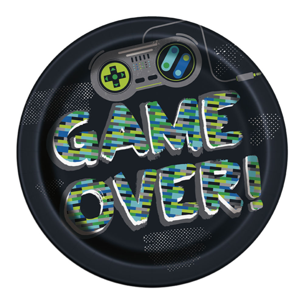 Plato 9 Game Bday 8pz