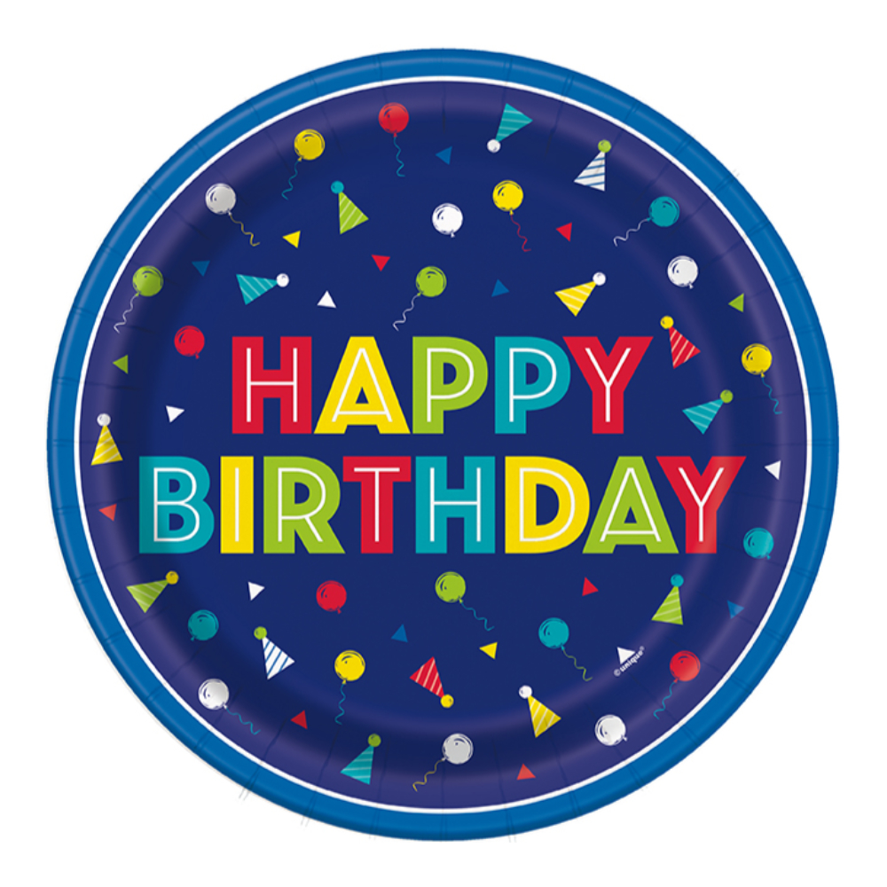 Plato 9 Peppy Birthday 8pz