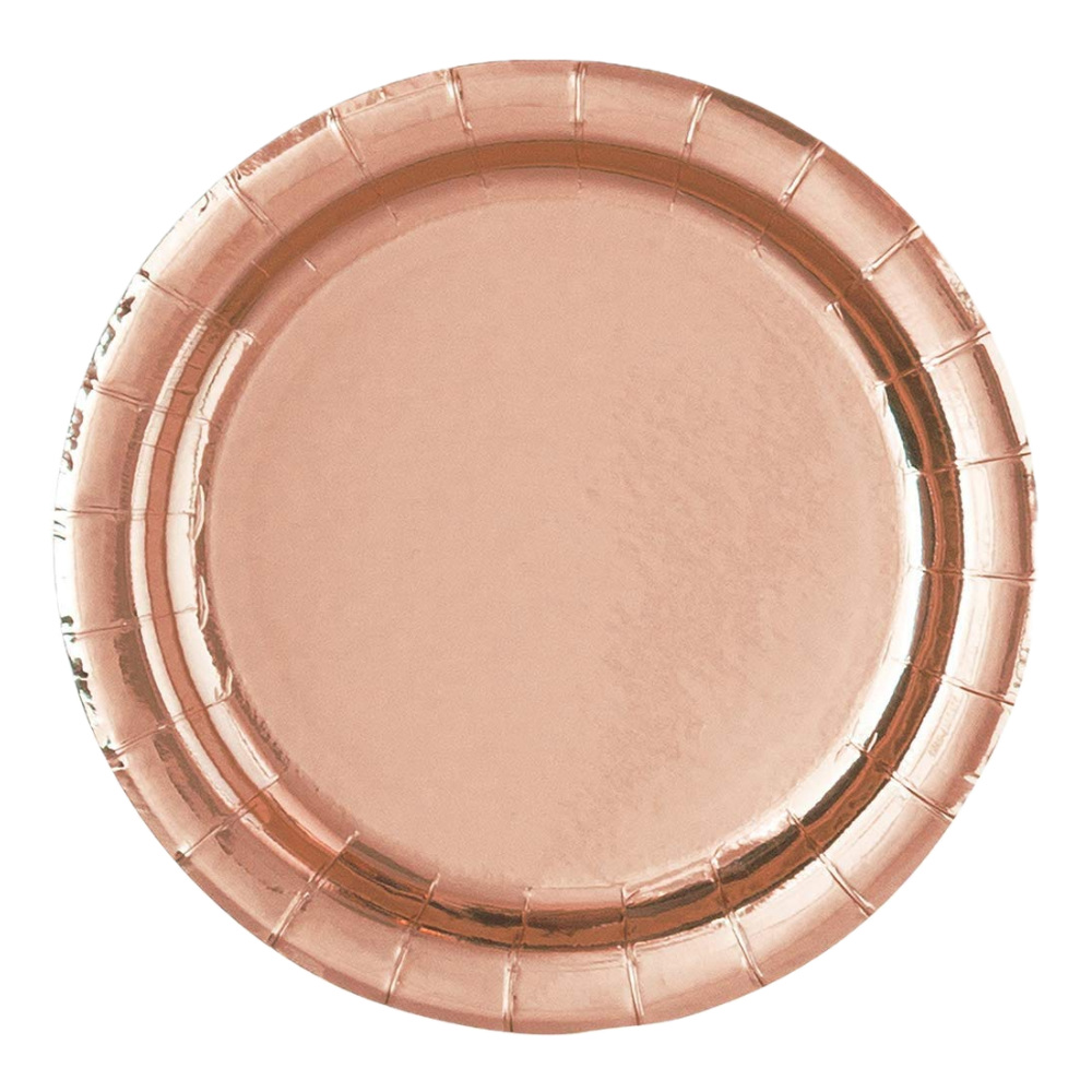 Plato 9 Foil Rose Gold 8pz