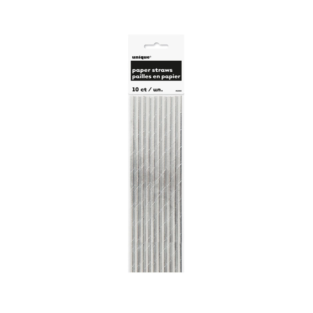 Popote Foil Plata