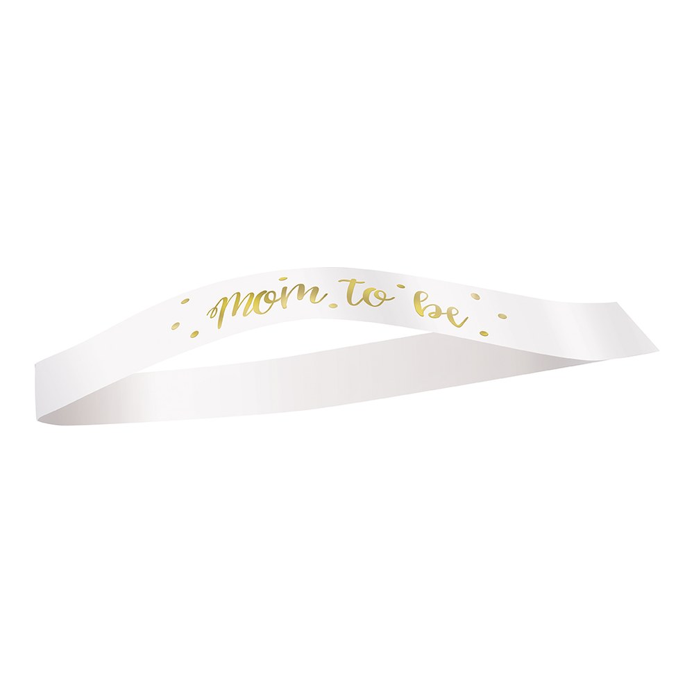 Sash Mom To Be Foil