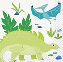Serv. Ch  Blue & Green Dinosaur 16pz