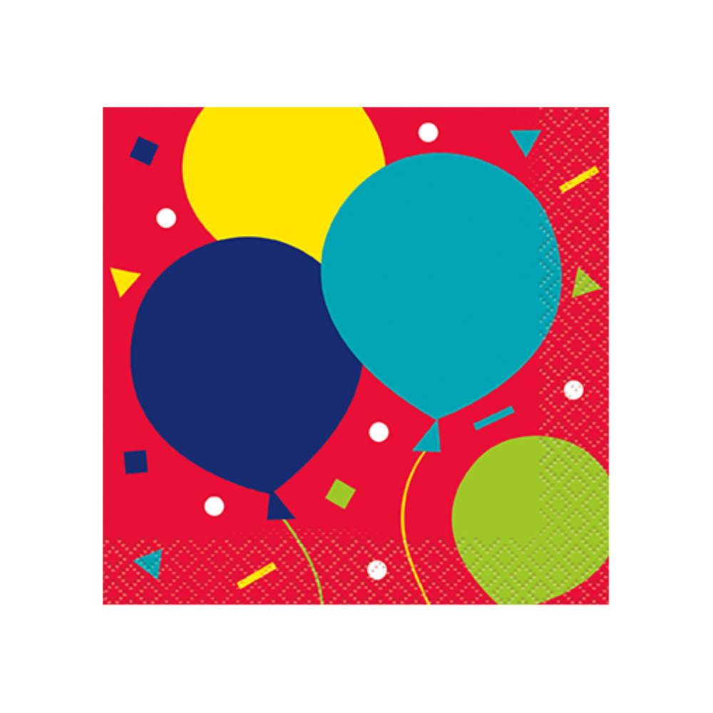 Serv. Ch Ballon Party Birthday 16pz