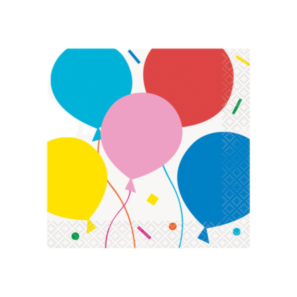 Serv. Ch Colorful Ballooons 16pz