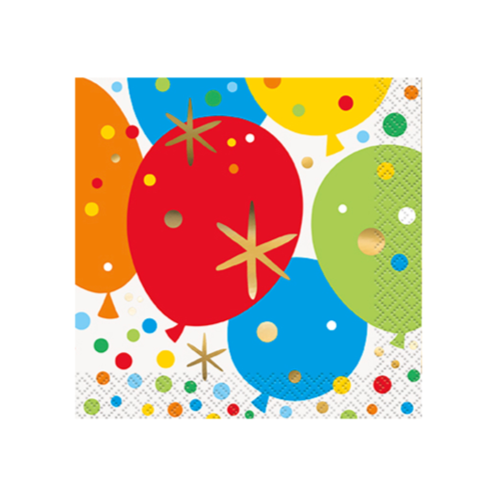 Serv. Ch Glitzy Gold Birthday 12pz