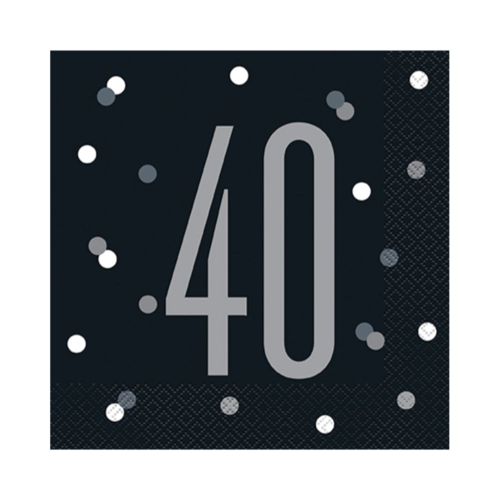 Glitz Black Serv. Gde 40's