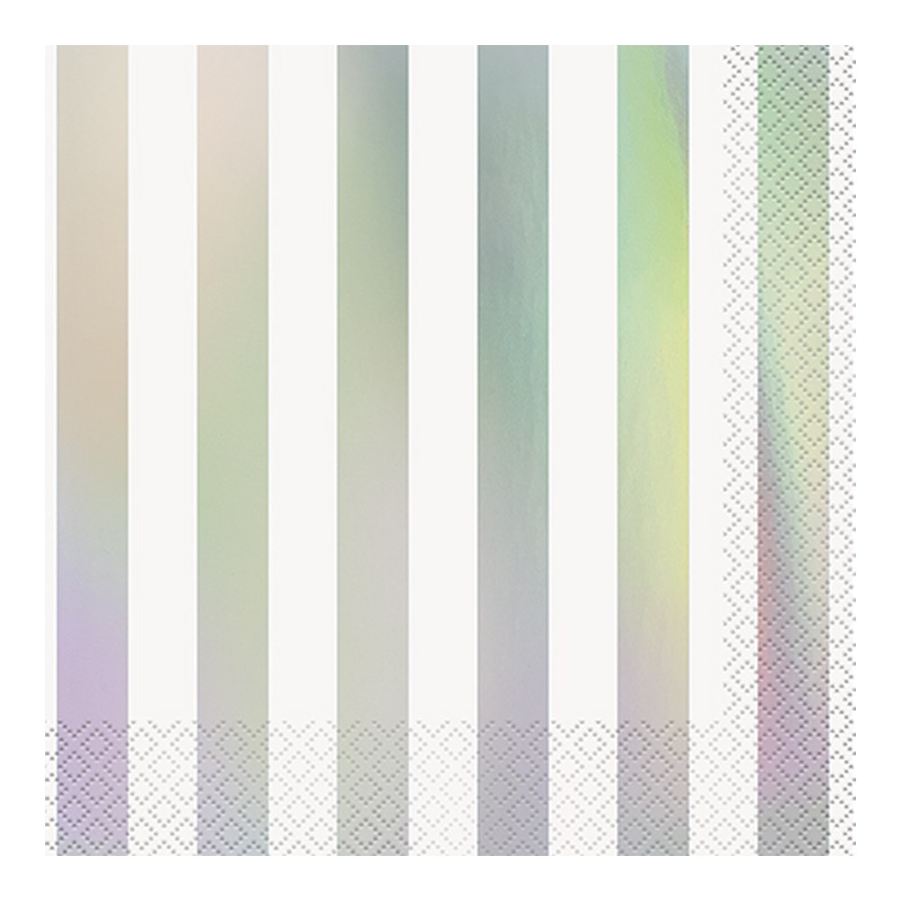 Serv. Gde Foil Iridescent C/16