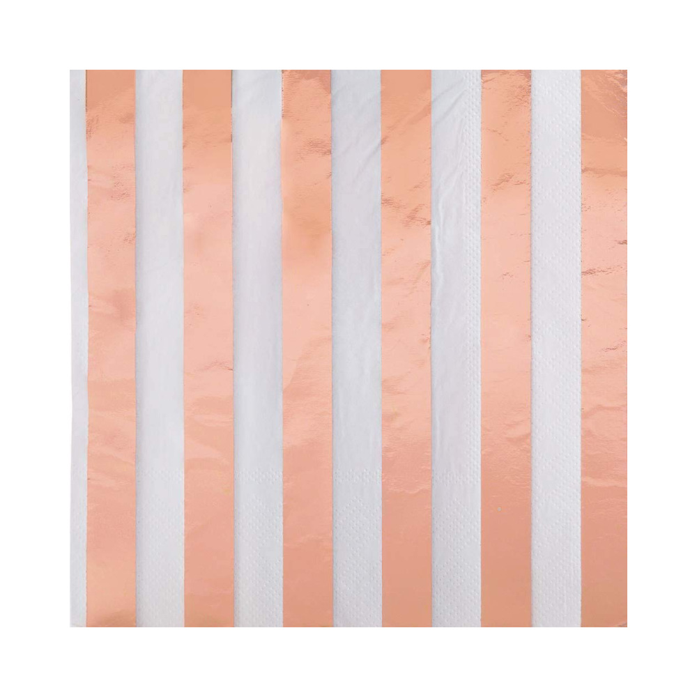 Serv. Gde Foil Rose Gold 16pz