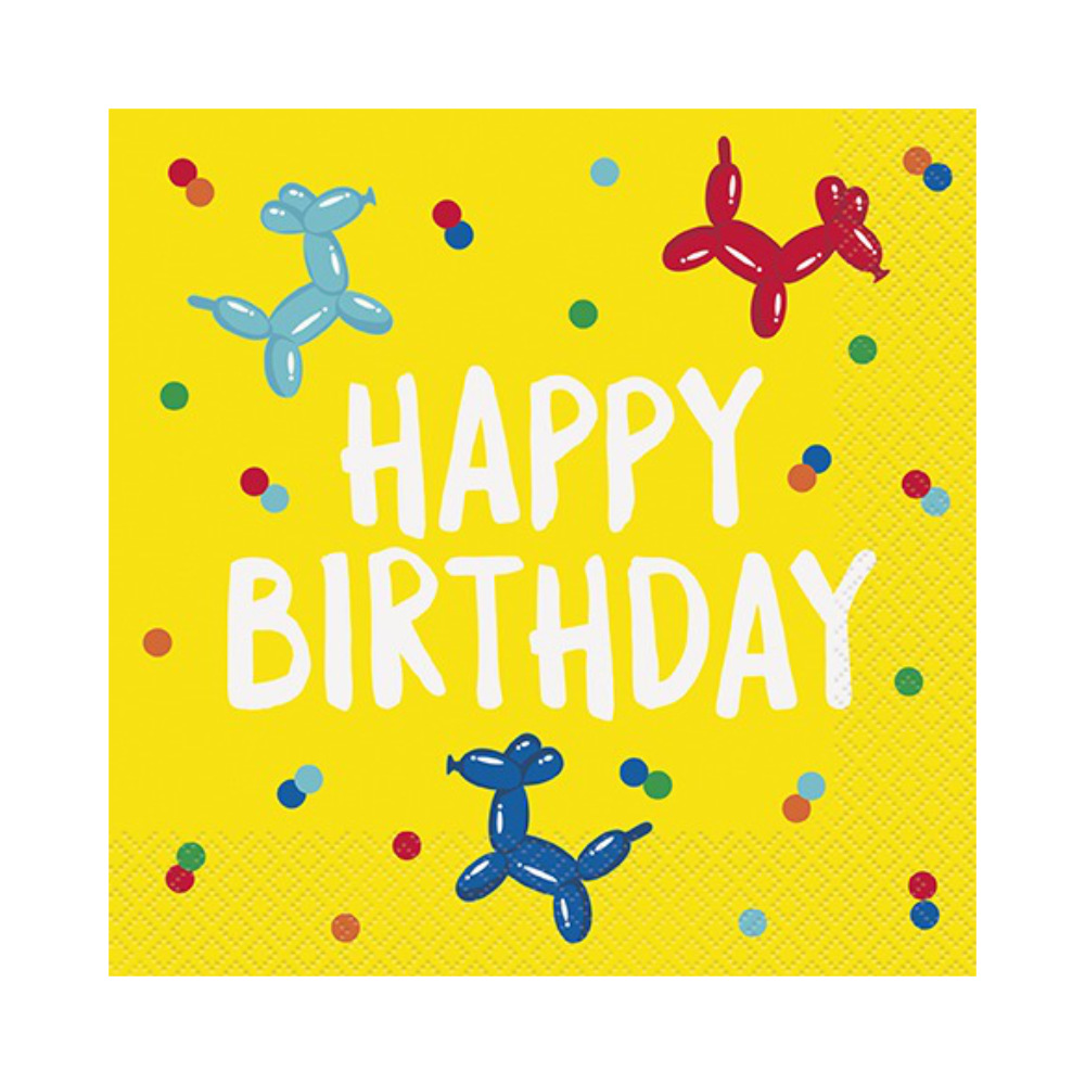 Serv. Gde Ballon Dog 16pz